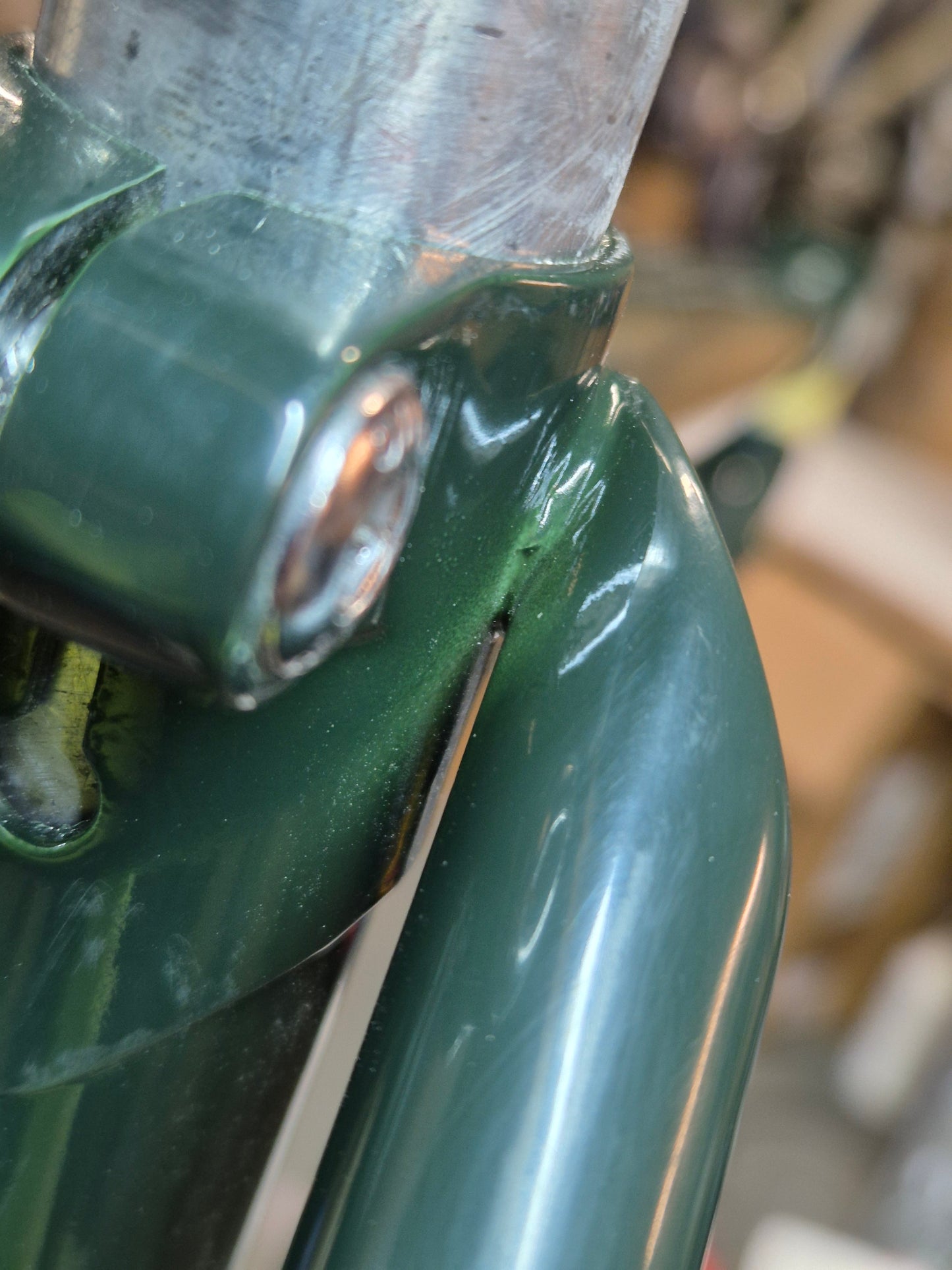 Peregrine Mk 4 frameset - paint blemished