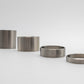 Titanium headset spacers - natural brushed