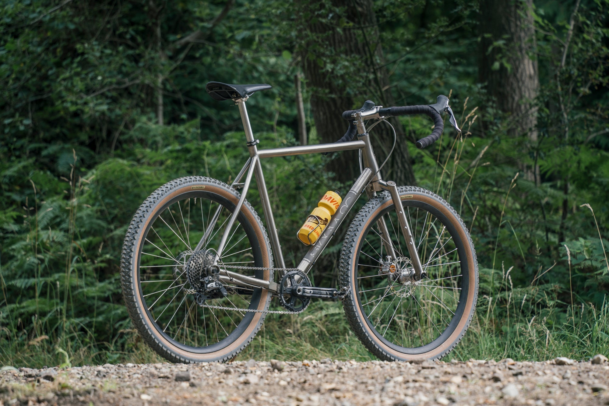 Titanium discount bike gravel