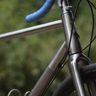 Singular Kite 3D printed titanium gravel bike head tube