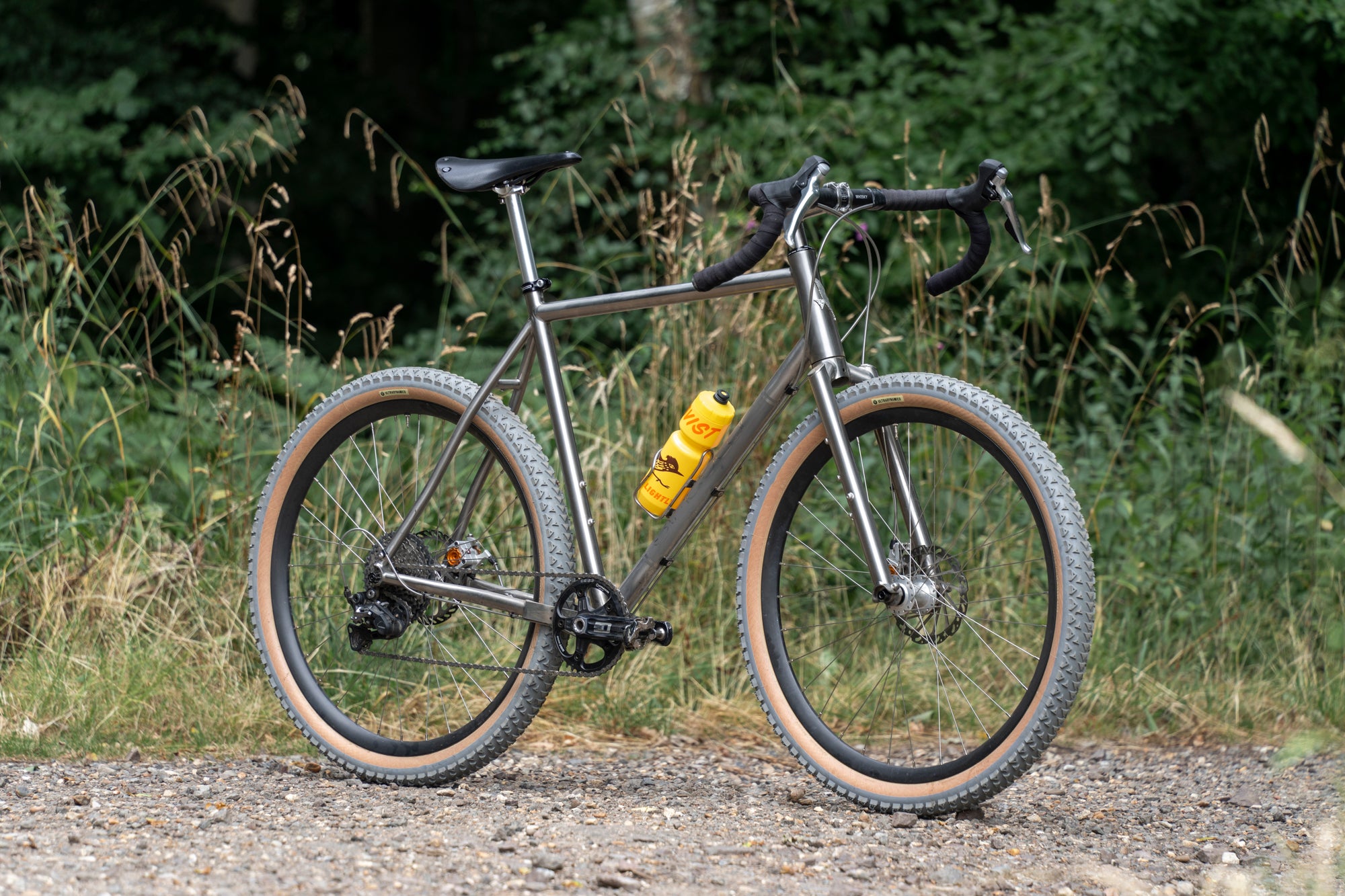 Custom titanium mountain discount bikes