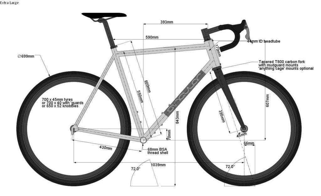 Custom titanium road discount bike